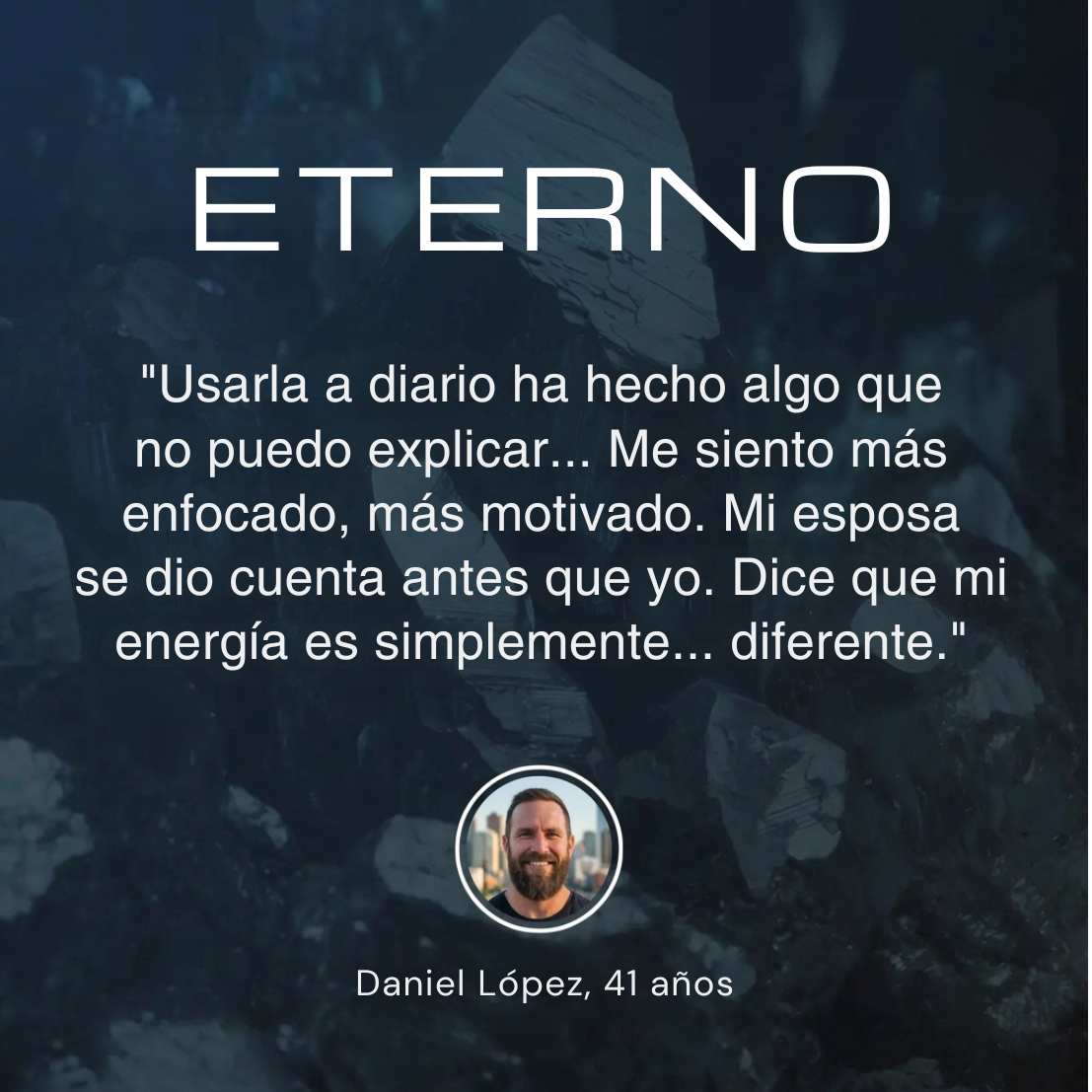 Eterno™ | Pulsera de Hematita