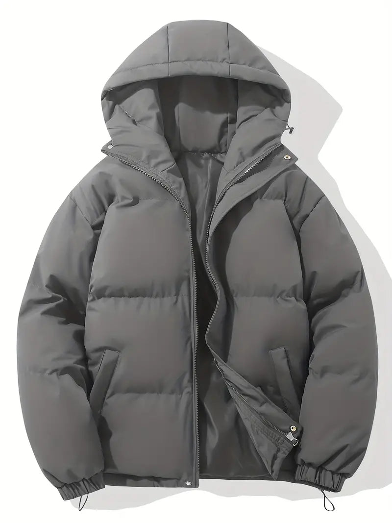 EVA - CHAQUETA DE INVIERNO FORRADA CON CAPUCHA